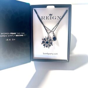 Bomb Party “ A Queen’s Pendant,”Reign Villain Necklace
